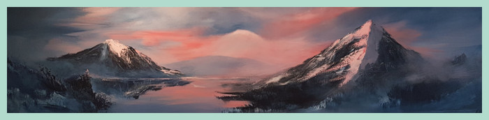 Fjord og fjell, av Hilde Amdal Arnesen