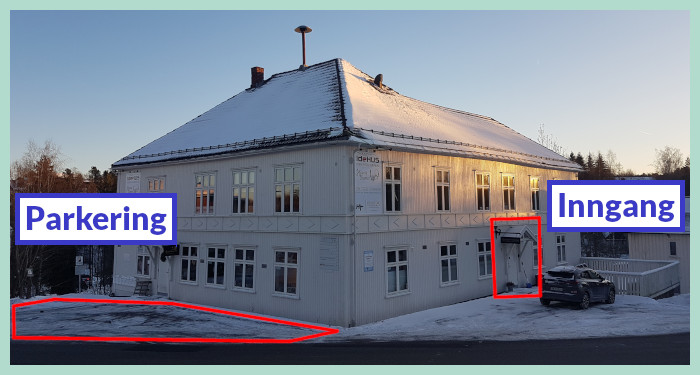 Huset der Klapp og klem thaimassasje holder til